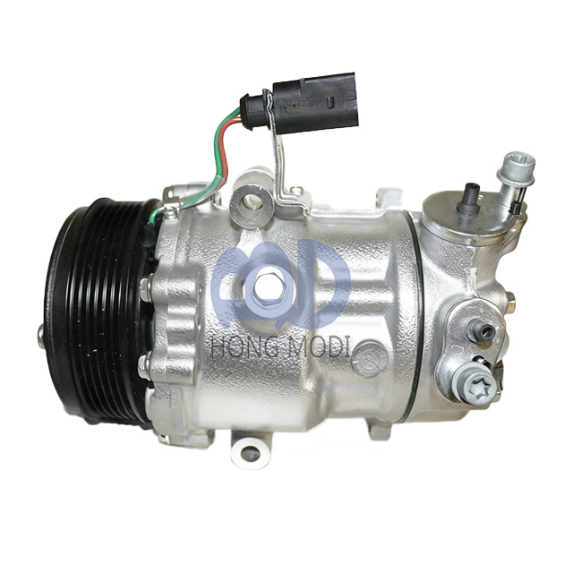 SD 6V12 14339N 1917 汽车空调压缩机，兼容大众 Polo 和斯柯达 Rapid，型号：6RF820803B 和 6RF820803A