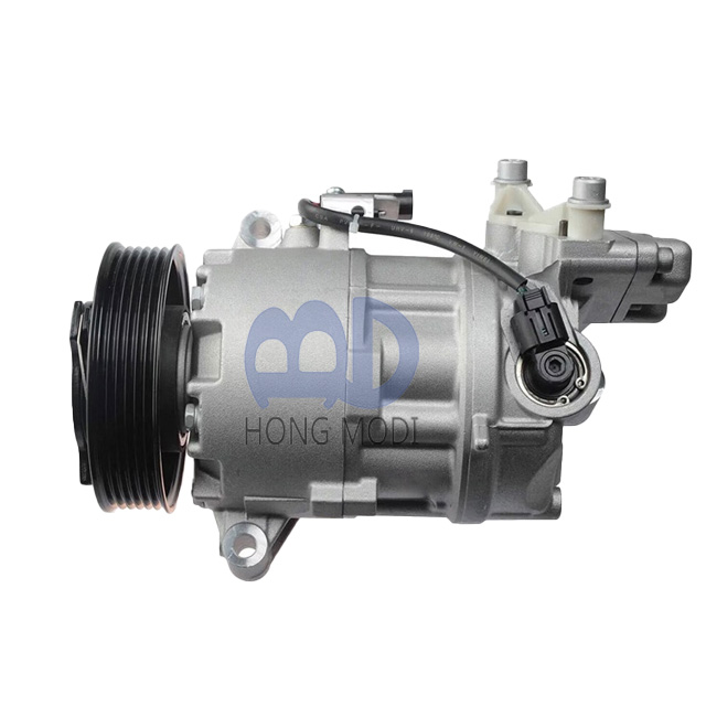 High-quality automotive air conditioning compressor for BMW, part numbers 447190-3776 and 64526956715.
