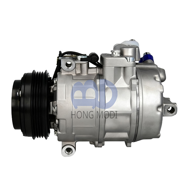 BMW electric air conditioning compressor with clutch, part number 64526916232