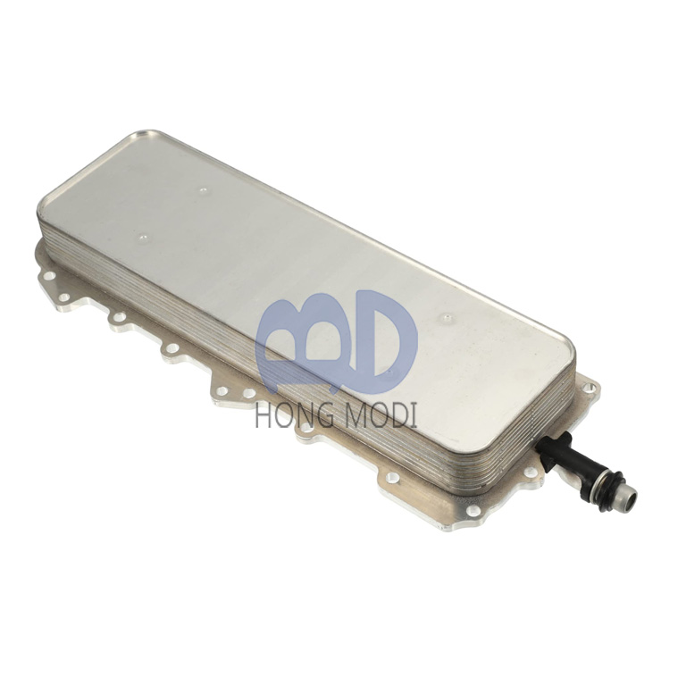 X AUTOHAUX Car Engine Oil Cooler Housing Assembly, compatible with Land Rover Discovery LR4 and Range Rover LR010754