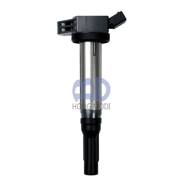Four OEM-enhanced ignition coils, 90919-02255 UF487, suitable for Toyota RAV4, Camry, and Lexus.